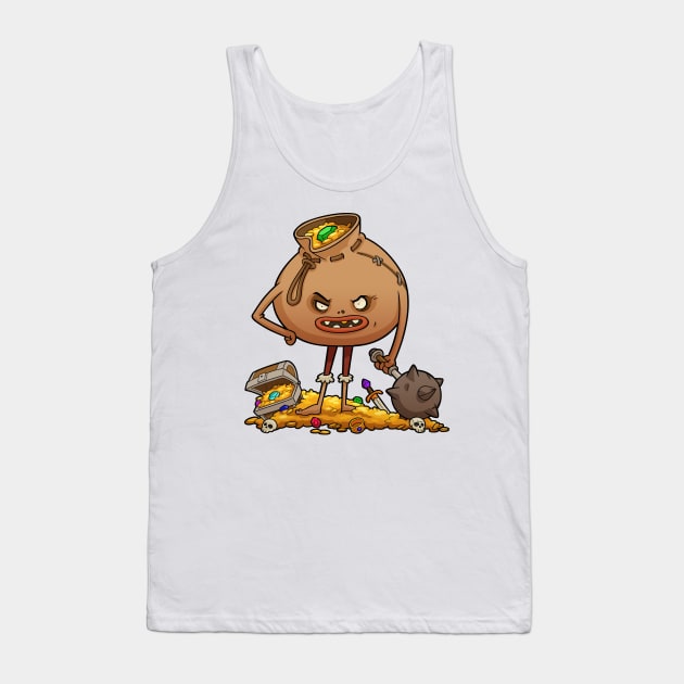 Mammon Jr. Tank Top by WylGeartooth